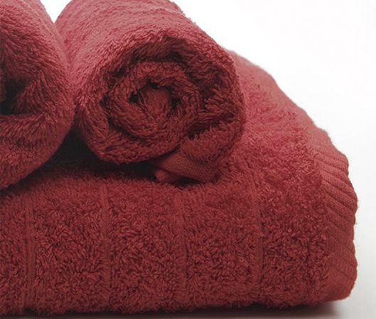 Πετσέτα Προσώπου Πενιέ 100% Βαμβάκι Κόκκινο 03 Dory (50cm x 100cm)  Sunshine