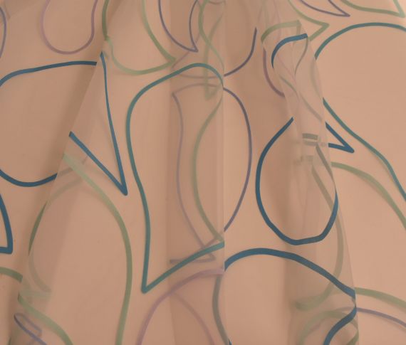 Κουρτίνα με το Μέτρο Οργάντζα Εμπριμέ-416-Softhome