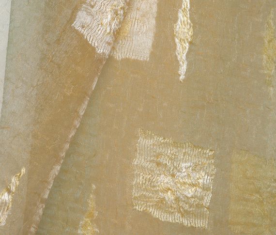 Κουρτίνα Έτοιμη Ραμμένη Οργάντζα Φιλ Κουπέ Τσαλακωτή Χρυσαφί-294-Softhome (Διάφορες Διαστάσεις)