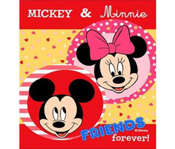 Βρεφική Κουβέρτα Αγκαλιάς Βελουτέ Disney Minnie 02 - Dimcol